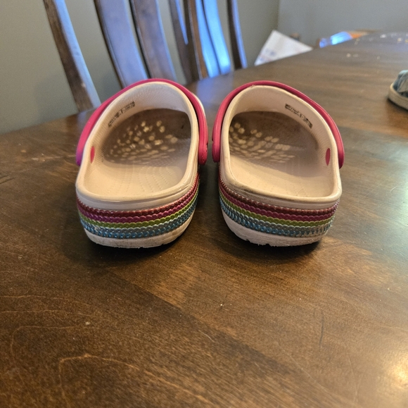 Pink Crocs Size C11 - Picture 3 of 4
